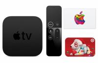 32GB Apple TV 4K + Apple Gift Card + Target Gift Card