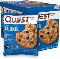 12 Quest Nutrition Chocolate Chip Protein Cookie