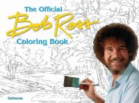 The Official Bob Ross Coloring Book Paperback
