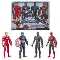 4-Pack Marvel Avengers Endgame Titan Hero Series Action Figures