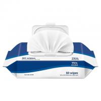 50-Pack Hand Sanitizer Alcohol Wipes