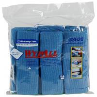 6 Kimberly Clark Professional WypAll Microfiber Dry Cloths