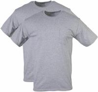 2 Mens Gildan DryBlend Workwear T-Shirts with Pocket