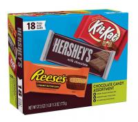 18 Hershey Full Size Candy Bar Assorted Variety Box