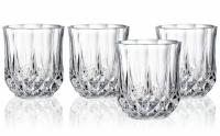 Cristal DArques Set Of 4 Double Old Fashioned Glasses