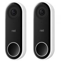 2 Google Nest Hello WiFi Video Doorbells