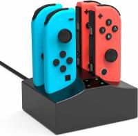YCCSKY 4-in-1 Nintendo Switch Joycon Controller Charging Dock