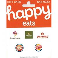 Jamba Panera Cold Stone Dave Busters Burger King Gift Card