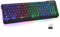 KLIM Chroma Rechargeable Wireless Gaming Keyboard