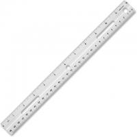 12in Business Source Plastic Ruler