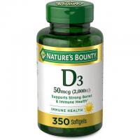 Vitamin D by Natures Bounty for Immune Support