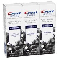 3 Crest 3D White Deep Clean Whitening Therapy Charcoal Toothpastes