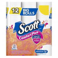 24 Scott Comfortplus Big Roll Toilet Papers