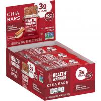 15 Health Warrior Apple Cinnamon Chia Bars