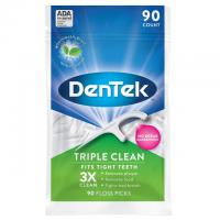 90 DenTek Triple Clean Floss Picks