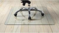Lorell Tempered Glass Chair Mat