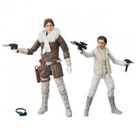 Star Wars The Black Series Han Solo and Leia Figure Set