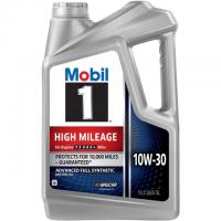 5-Quart Mobil 1 High Mileage 10W-30 Motor Oil