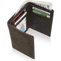 Trifold Wallets For Men RFID Leather Wallet