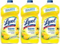 3 Lysol Clean and Fresh Multi-Surface Cleaner