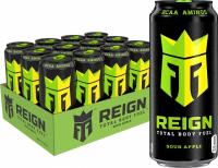 12 Reign Total Body Fuel Fitness Sour Apple Energy Drink