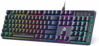 Aukey 104-Key Backlit Gaming Mechanical Keyboard