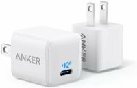 2 Anker PowerPort III Nano 20W PIQ 3.0 USB Fast Charger