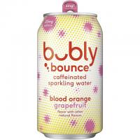 18 Bubly Bounce Blood Orange Grapefruit Caffeinated Sparkling Water