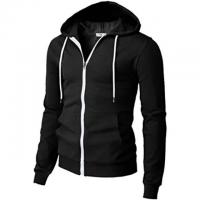 H2H Mens Casual Zip up Hoodie Jacket