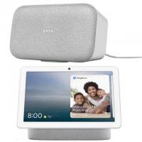 Google Nest Hub Max with Google Home Max Speaker