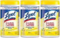  240 Lysol Disinfecting Wipes 
