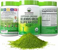 Peak Performance Organic Greens Superfood Powder