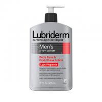 Lubriderm Mens 3-In-1 Lotion Enriched with Soothing Aloe