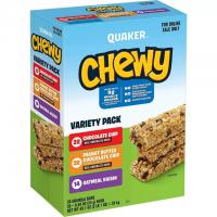Quaker Chewy Granola Bars Variety 58 Pack