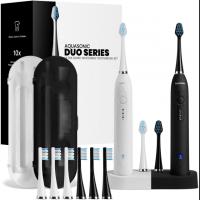 AquaSonic Duo Dual Handle Ultra Whitening Toothbrush