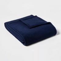 Room Essentials Solid Fleece Blanket