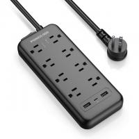 Poweradd USB-C and 8 AC Outlets Power Strip