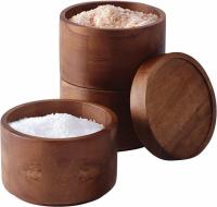 Rachael Ray Pantryware Wood Salt Cellar Stacking Set