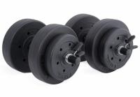 40lb CAP Barbell Vinyl Dumbbell Set