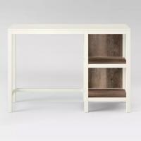 Hadley Wood Writing Desk with Storage Shell