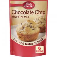 9 Betty Crocker Chocolate Chip Muffin Mix