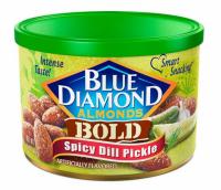 Blue Diamond Spicy Dill Pickle Almonds Bold