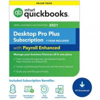 QuickBooks Desktop Pro Plus 2021 with Enhanced Payroll