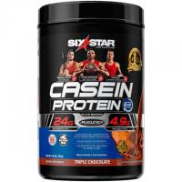 2Lb Six Star Casein Triple Chocolate Protein Powder