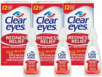 3 Clear Eyes Redness Relief Eye Drops
