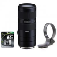 Tamron 70-210mm f/4 Di VC USD Lens with 64GB