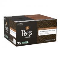 75 Keurig Peets Coffee Major Dickasons Blend K-Cup Coffee Pods