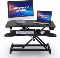 Abox Standing Desk with Electric Powered Lifting Converter