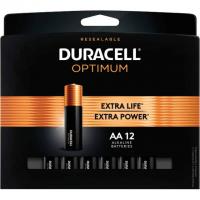 24 Duracell Optimum AA or AAA Batteries
