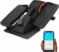 Cubii Pro Seated Under Desk Black Elliptical Machine